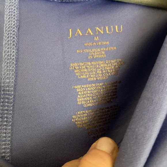 Jaanuu light blue scrub set   Top size L and bottom size M. - Picture 4 of 4